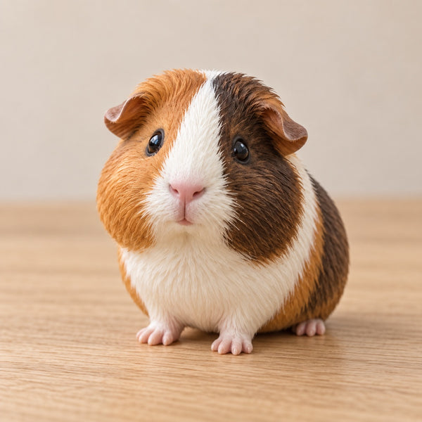Guinea pig PawChibi resin figurine