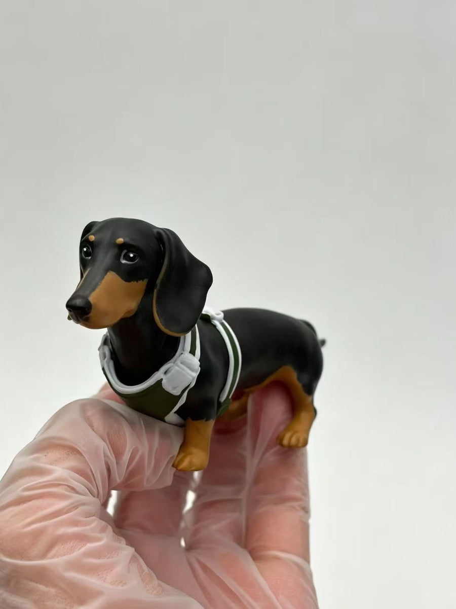 Details down to the tiny harness