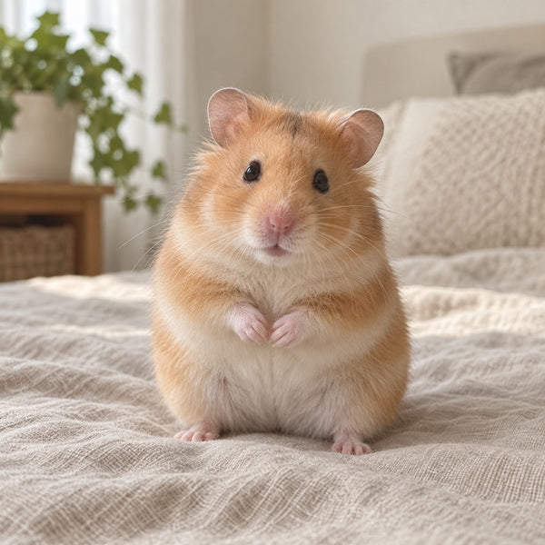 Golden hamster photo