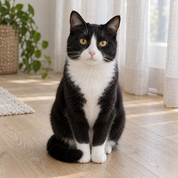 Tuxedo cat photo